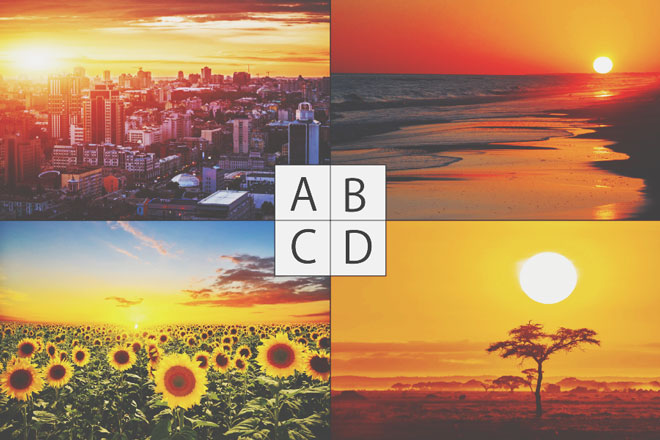 【心理テスト】好きな夕焼けでわかる、秋バテで欲しているエネルギー