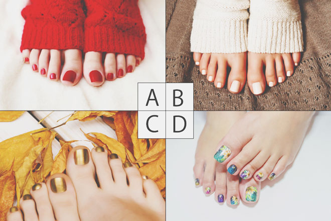 【心理テスト】あなたはどんな愛人になる？　選んだペディキュアで診断！