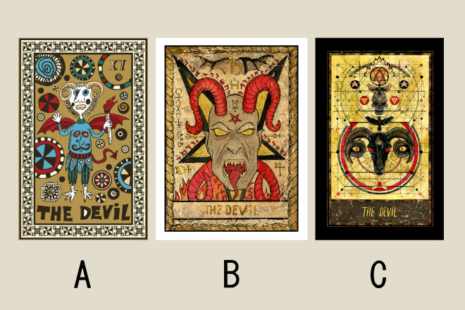 【タロット占い】選んだ「悪魔」のカードでわかる、あなたの小悪魔タイプ