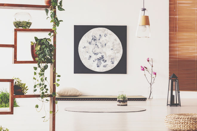 【2020年開運インテリア】シンプルな和モダンテイストが吉、玄関にはいぐさのマットを