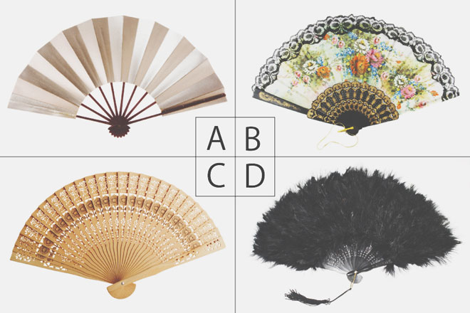 【心理テスト】魔除けにしたい扇でわかる、2020年あなたが避けるべきもの