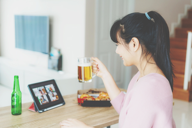 12星座【オンライン飲み会】あるある　乙女座は背景に凝る、山羊座は会話にうまく入れない！