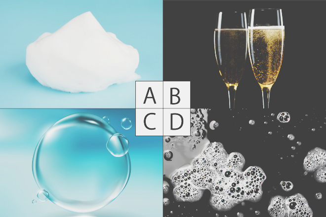 【心理テスト】「泡」のイメージでわかる、あなたが気を引き締めるべきタイミング