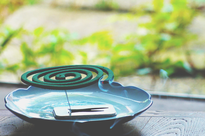 血液型【虫刺され対策】あるある　B型は昔ながらの蚊取り線香、AB型は露出を避ける！