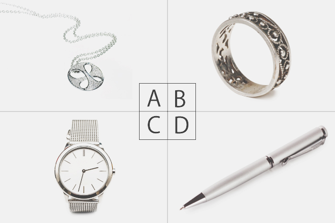 【色×コト占い】「シルバーのアイテム」といえば？　答えでわかる、この秋頑張りたいこと