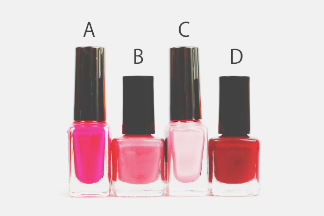 【心理テスト】プレゼントされたマニキュアの色でわかる、この秋あなたが輝かせるべき魅力