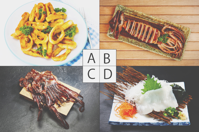 【心理テスト】食べたいイカ料理はどれ？　答えでわかる、あなたの持ち味