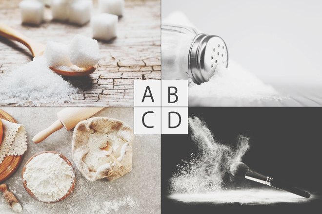 【色×コト占い】「白い粉」といえば？　答えでわかる、あなたがリセットしたいこと