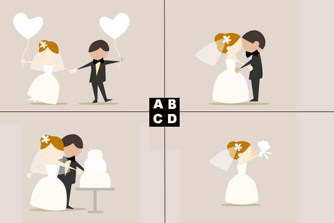 【心理テスト】選んだ写真でわかる、2023年、あなたが「結婚に向けて心がけたほうがいいこと」